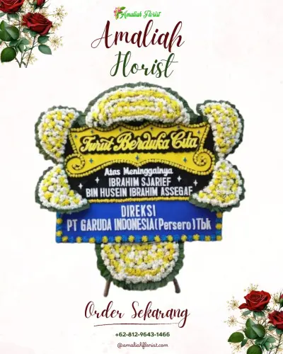 Papan Bunga Duka di Duren